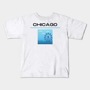 Chicago city Kids T-Shirt